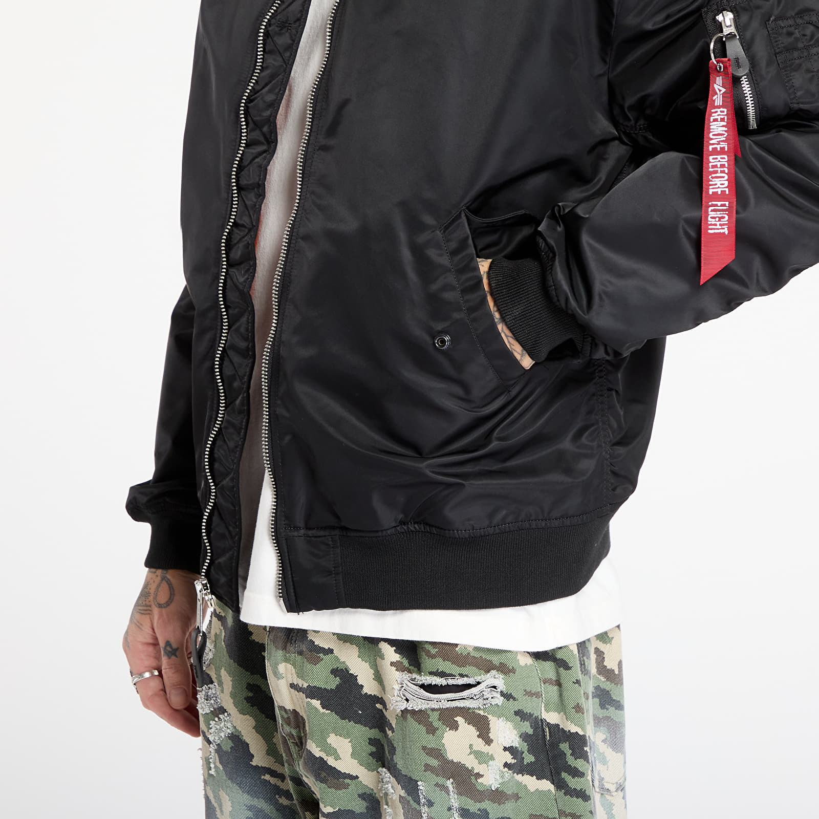 Якета Alpha Industries MA-1 CS Black/Black