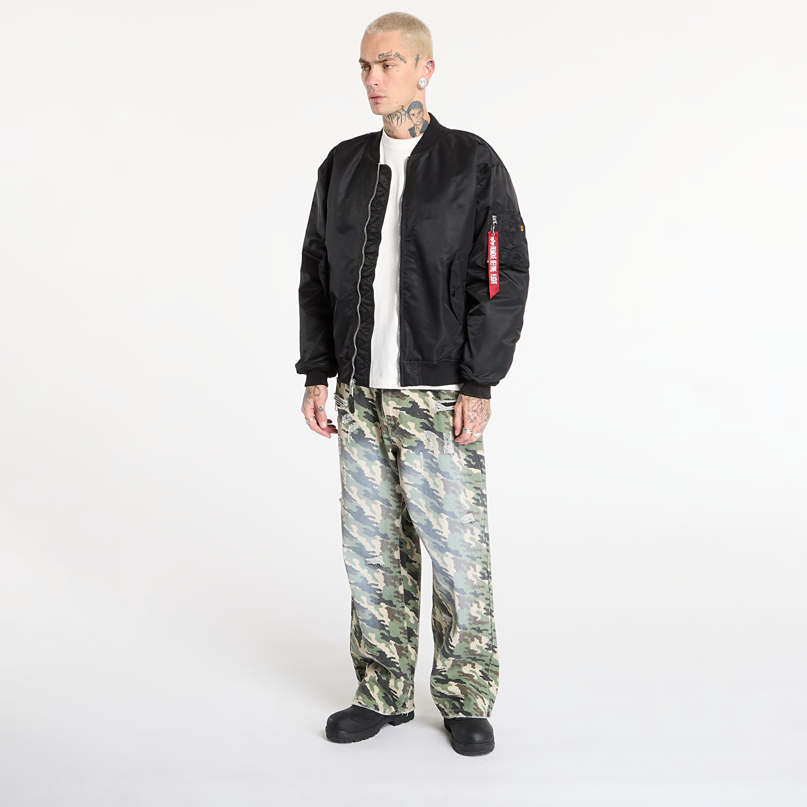 Якета Alpha Industries MA-1 CS Black/Black