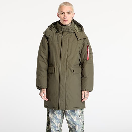 Alpha Industries Puffer Parka Dark Olive