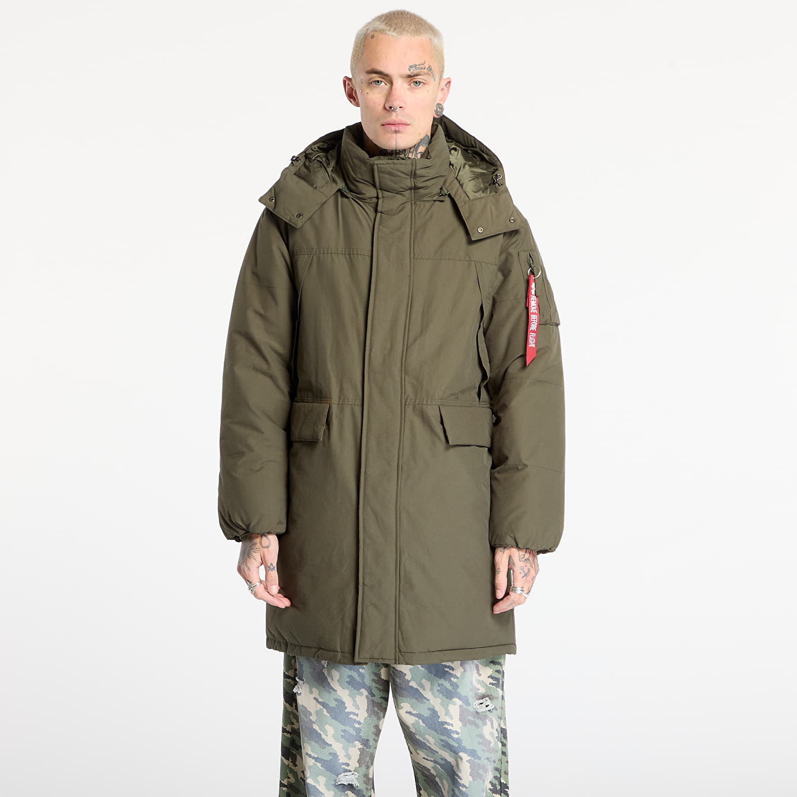 Якета Alpha Industries Puffer Parka Dark Olive