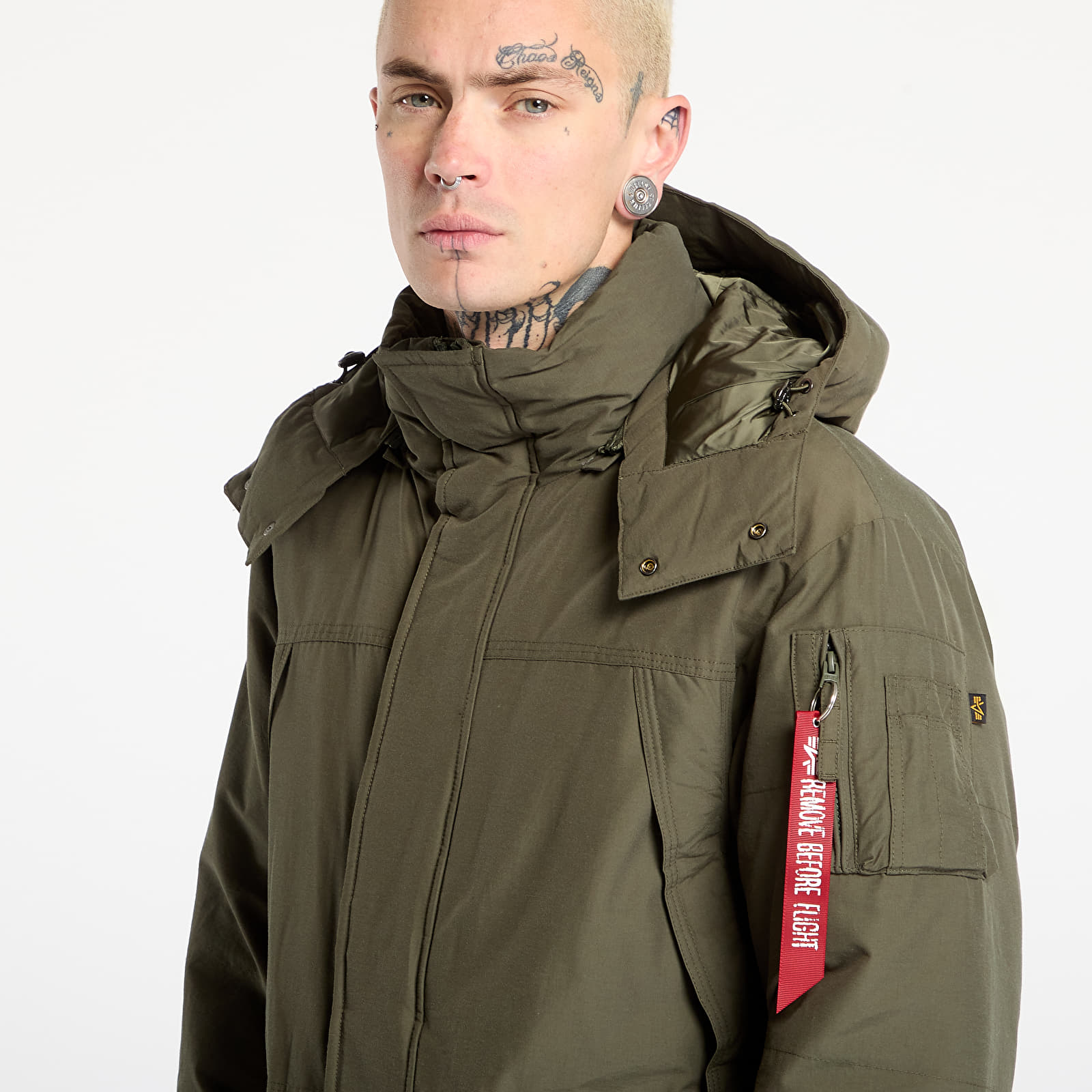 Якета Alpha Industries Puffer Parka Dark Olive