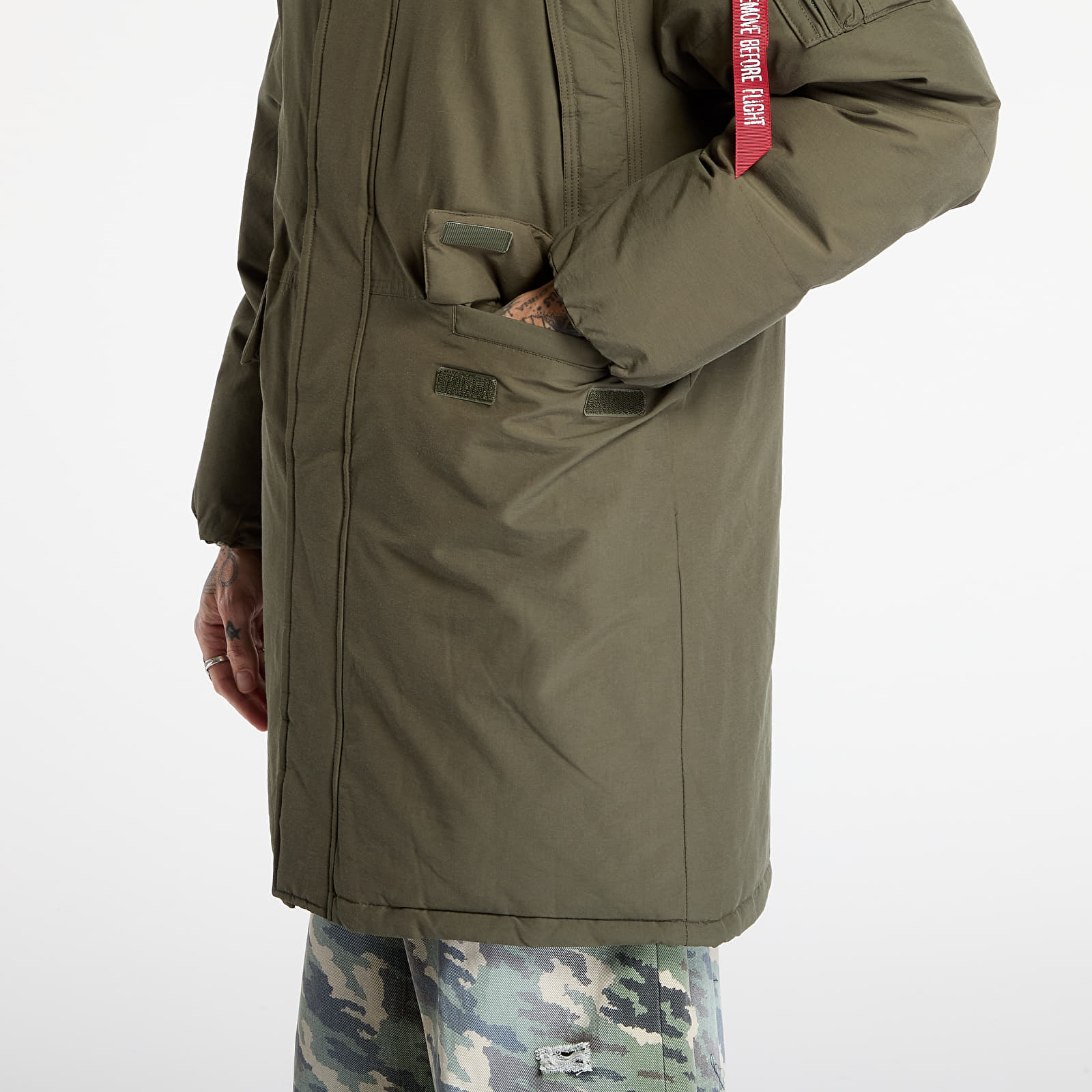 Якета Alpha Industries Puffer Parka Dark Olive