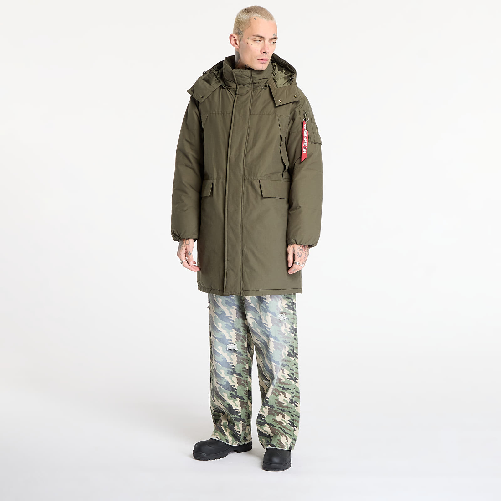 Якета Alpha Industries Puffer Parka Dark Olive