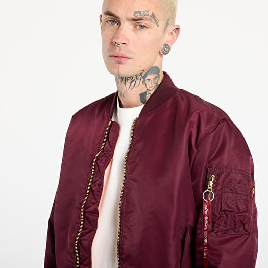 Jackets Alpha Industries MA-1 Heritage Dark Cherry | Footshop