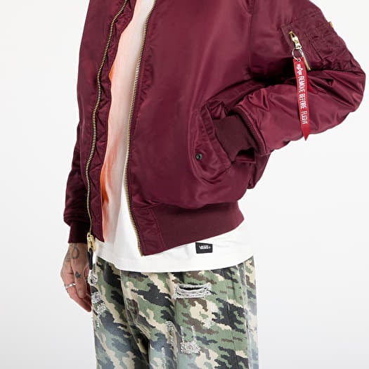 Jackets Alpha Industries MA-1 Heritage Dark Cherry | Footshop