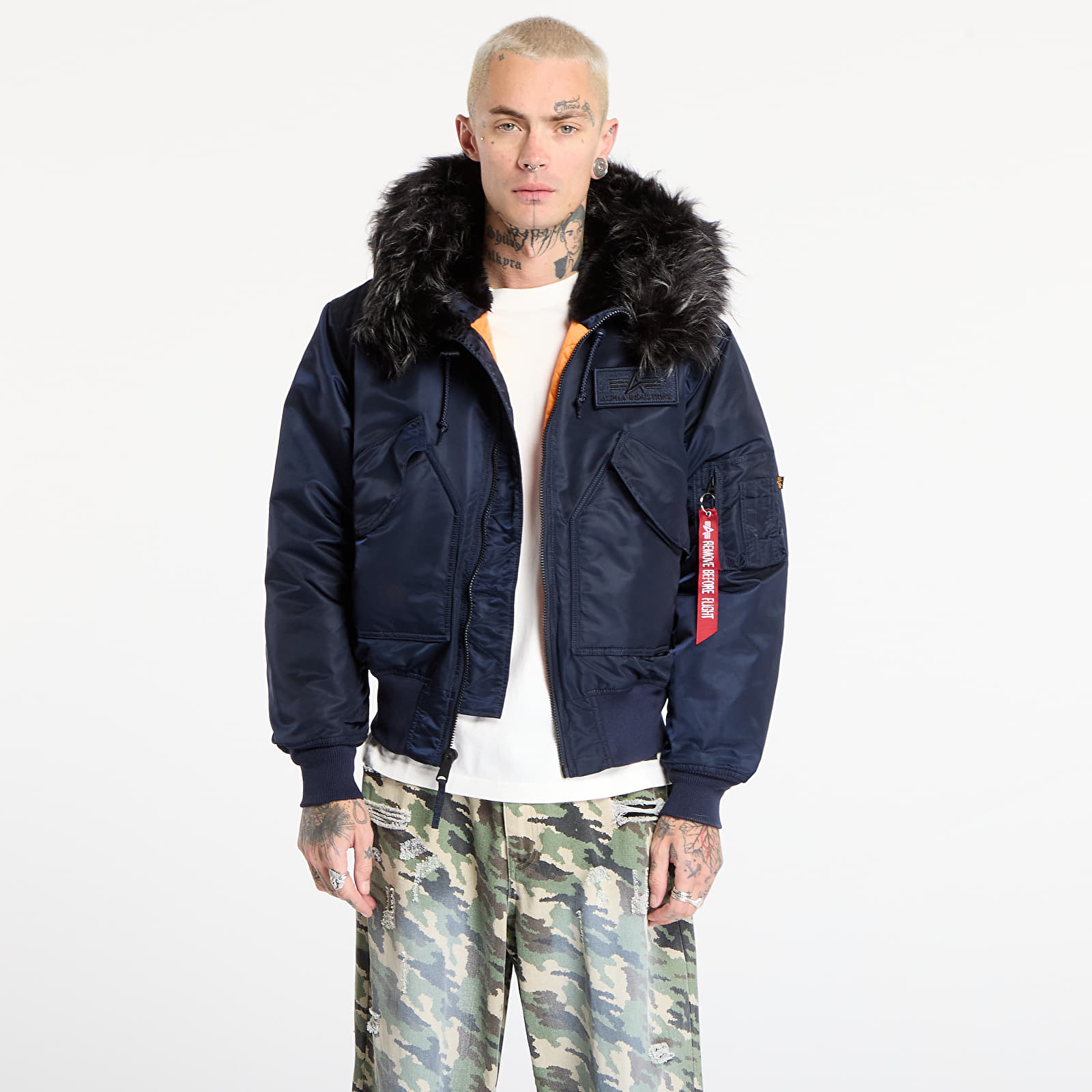 Takit Alpha Industries 45/P Hooded Custom Ultra Navy