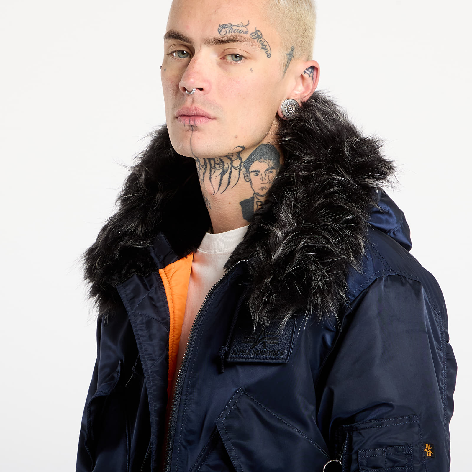 Takit Alpha Industries 45/P Hooded Custom Ultra Navy