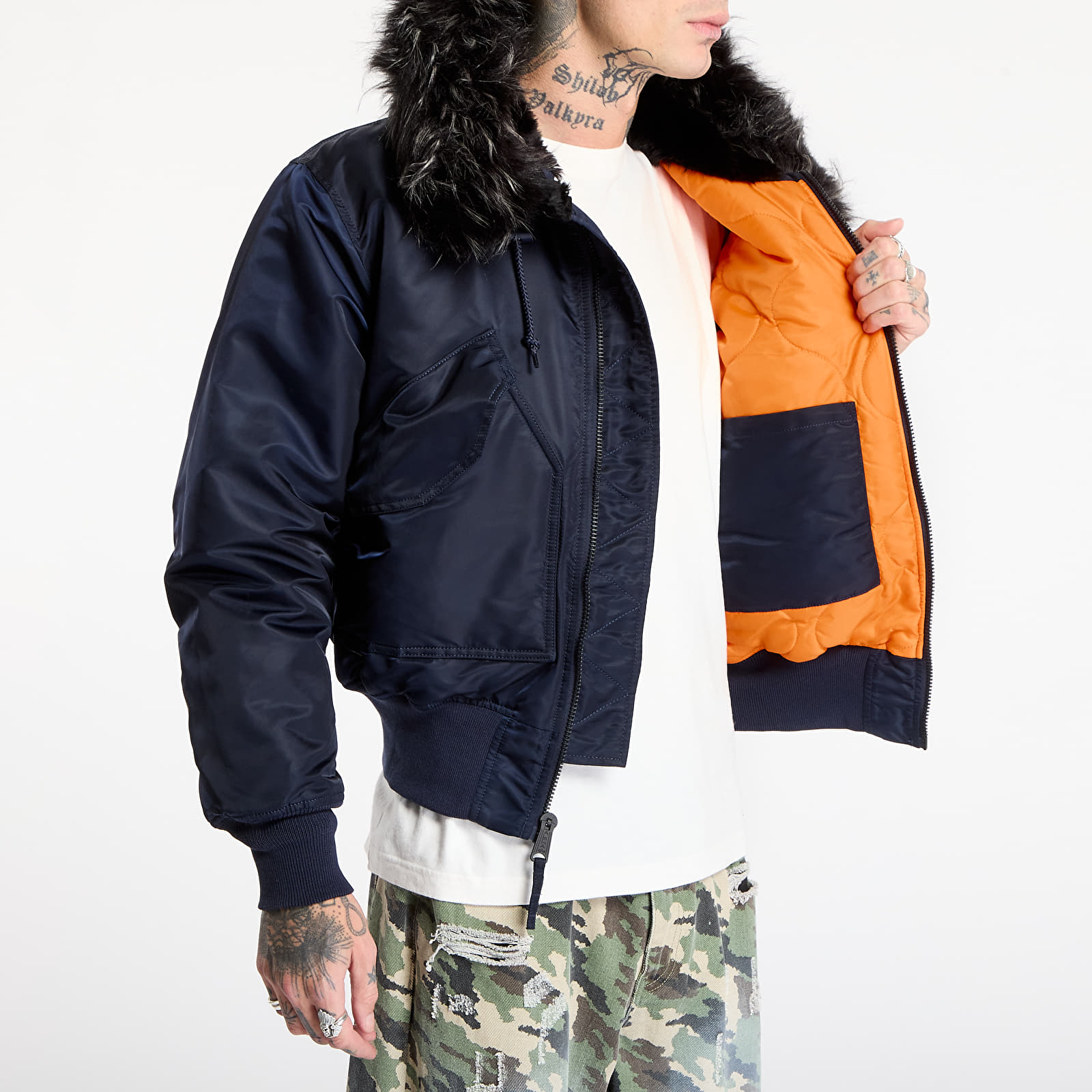 Takit Alpha Industries 45/P Hooded Custom Ultra Navy