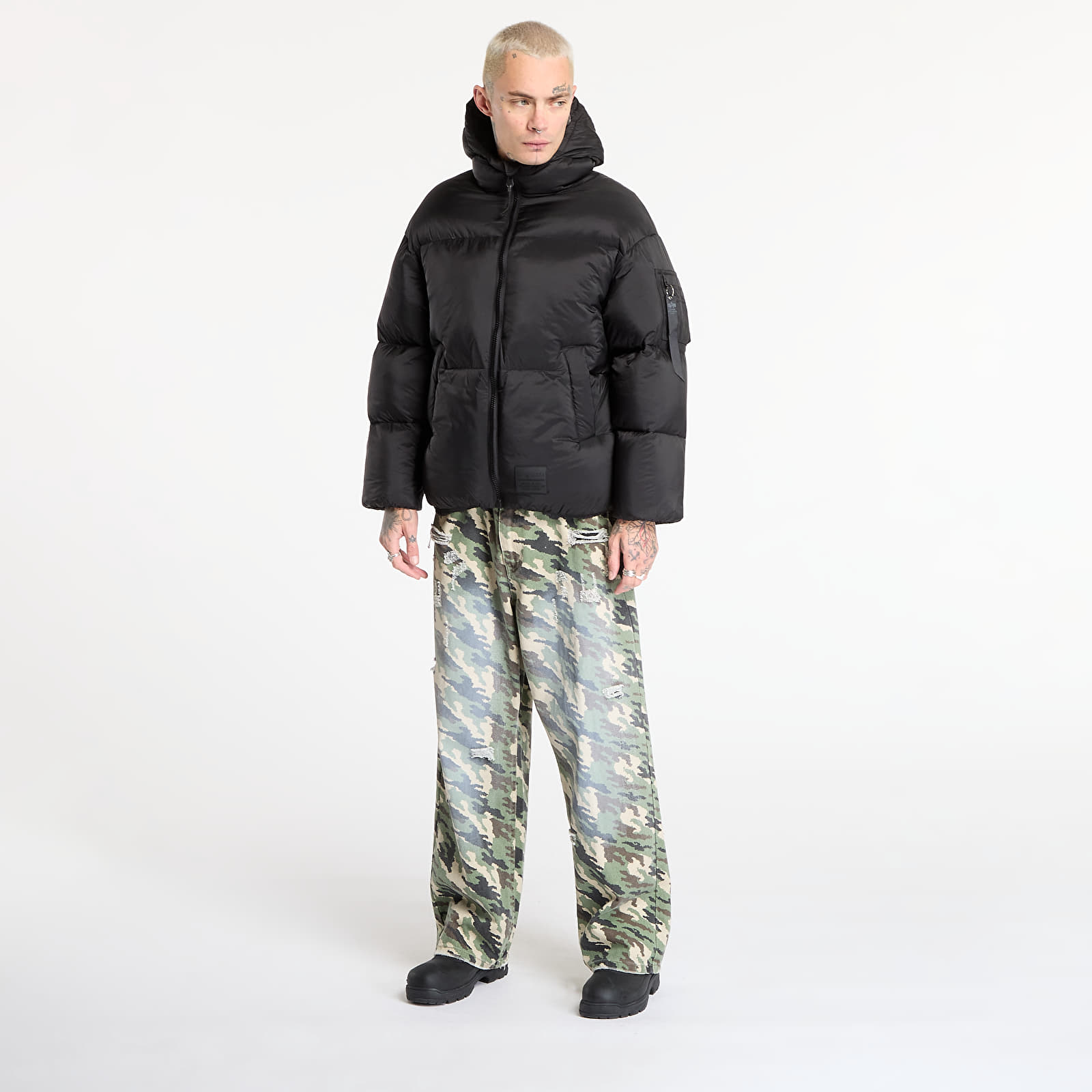 Якета Alpha Industries Cloud Puffer Bomber Black