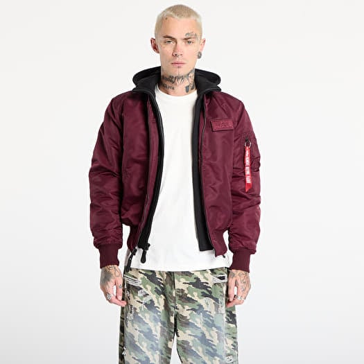 Μπουφάν Alpha Industries MA-1 D-Tec Dark Cherry
