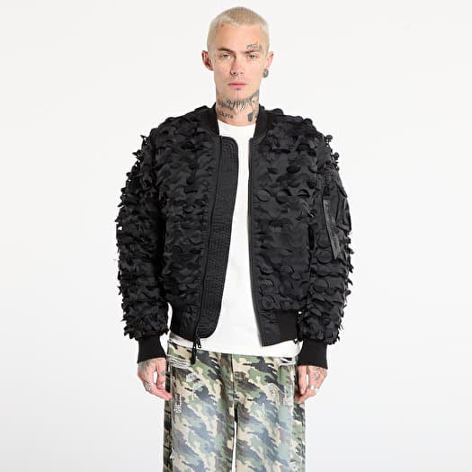 Bunda Alpha Industries UV MA-1 ULCANS Flight Jacket Black