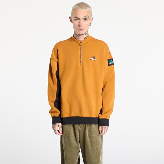 adidas Equipment Blocked Half-Zip Craft Ochre