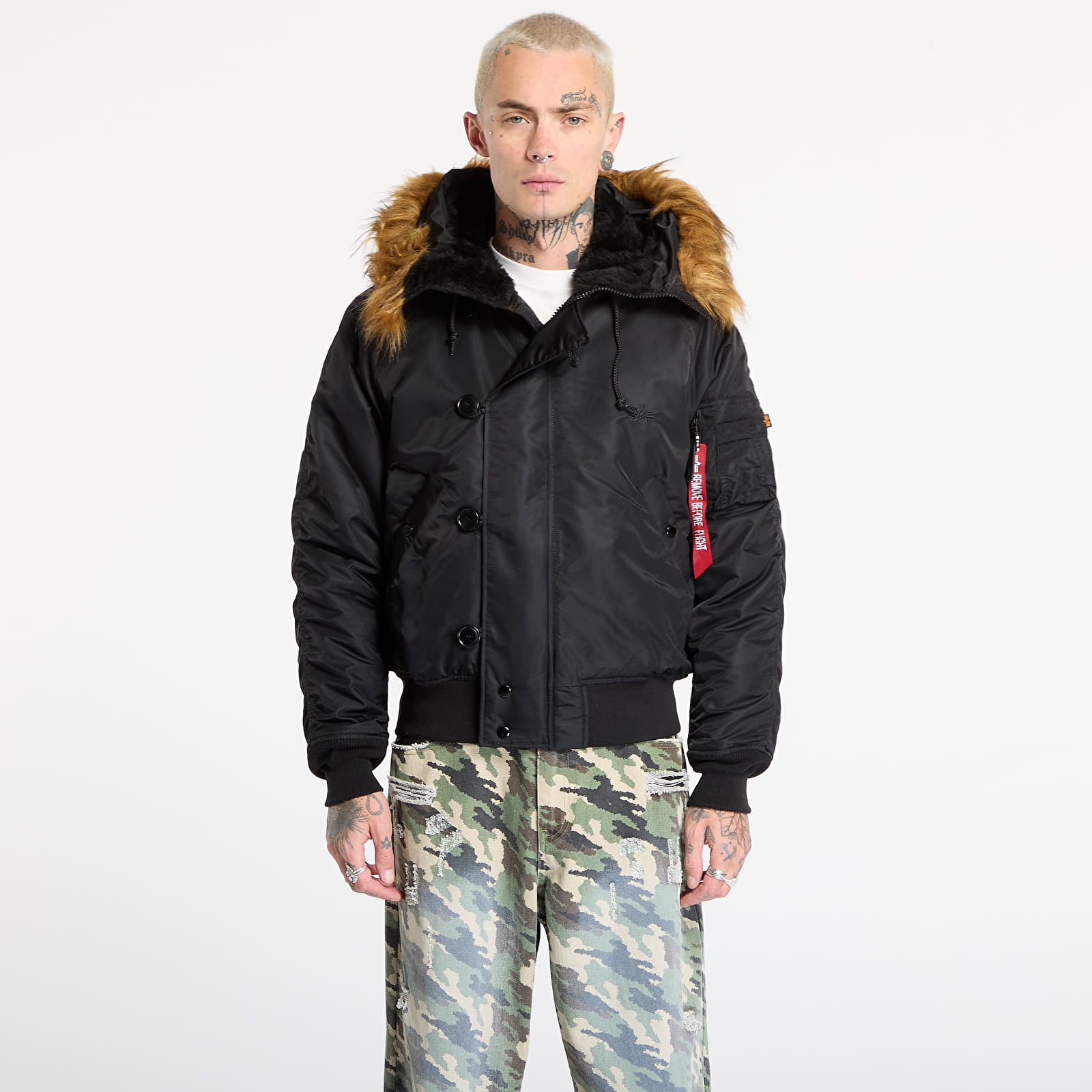 Jackets Alpha Industries N-2B Heritage Black