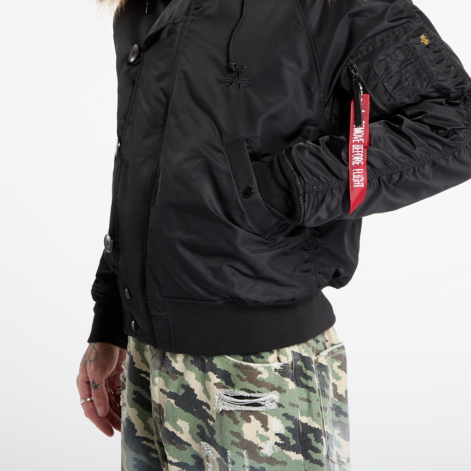 Jackets Alpha Industries N-2B Heritage Black