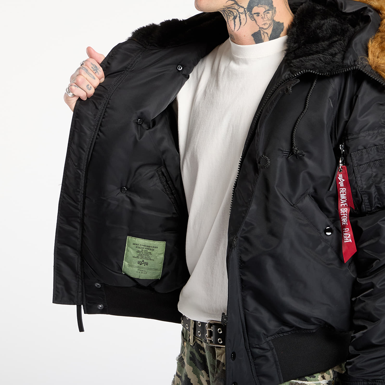 Jackets Alpha Industries N-2B Heritage Black