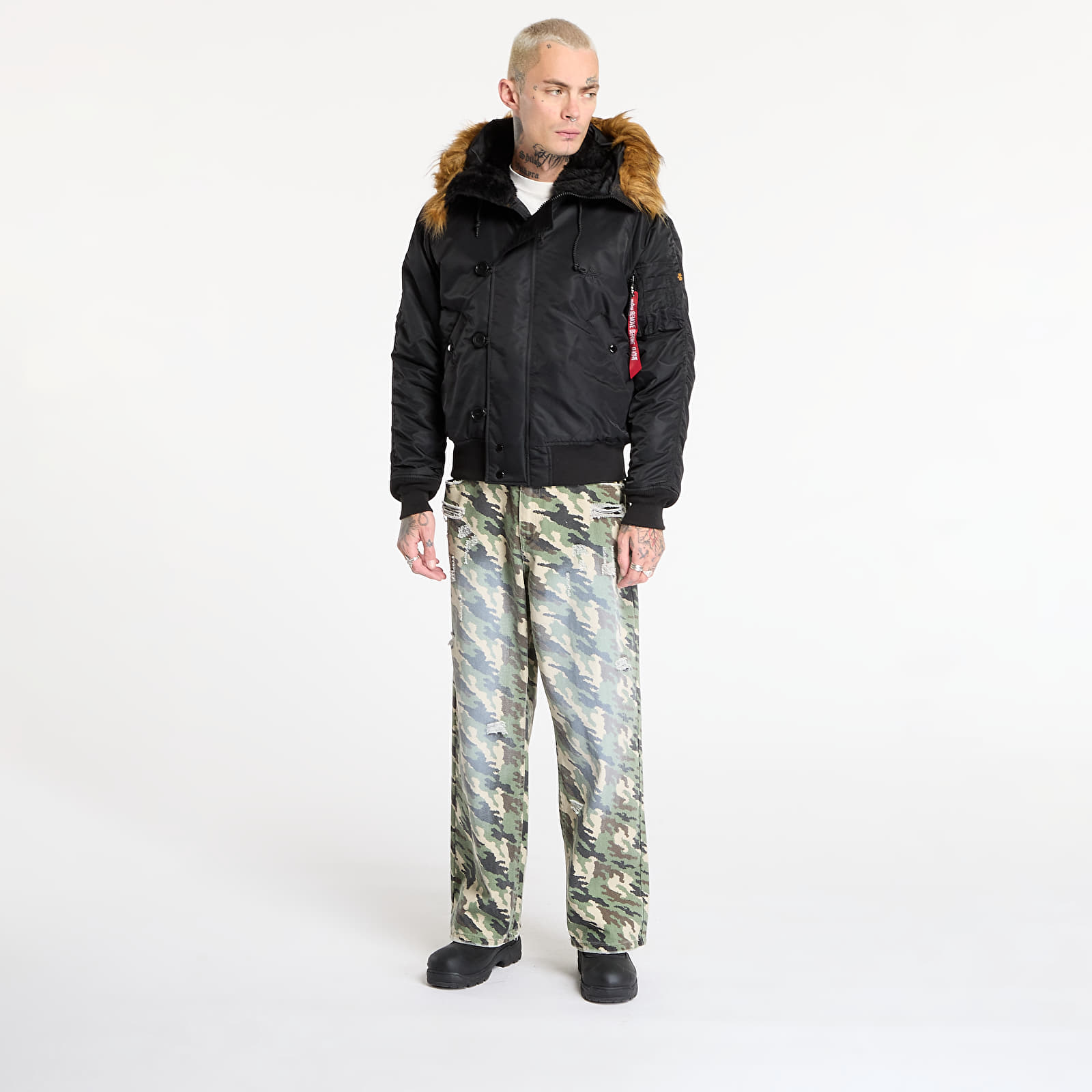Jackets Alpha Industries N-2B Heritage Black