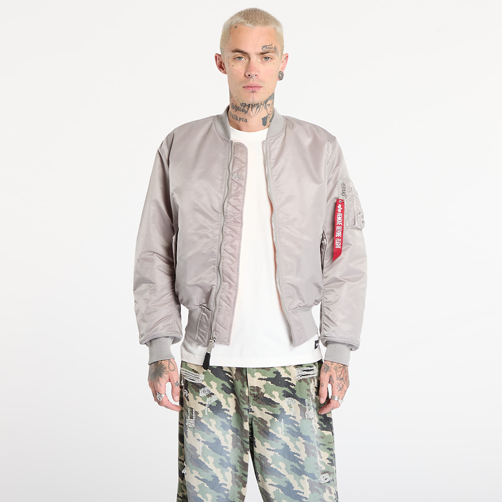 Jachetă Alpha Industries MA-1 Heritage Jacket Silver XL