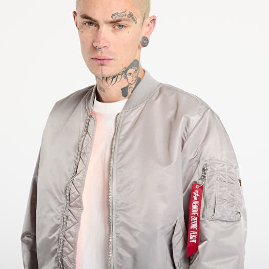Jackets Alpha Industries MA-1 Heritage Jacket Silver | Footshop