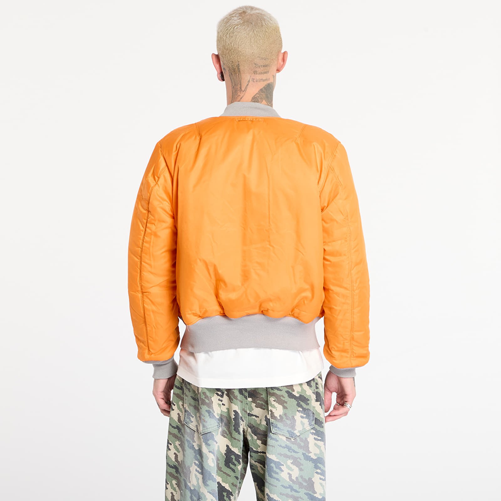 Jakker Alpha Industries MA-1 Heritage Jacket Silver