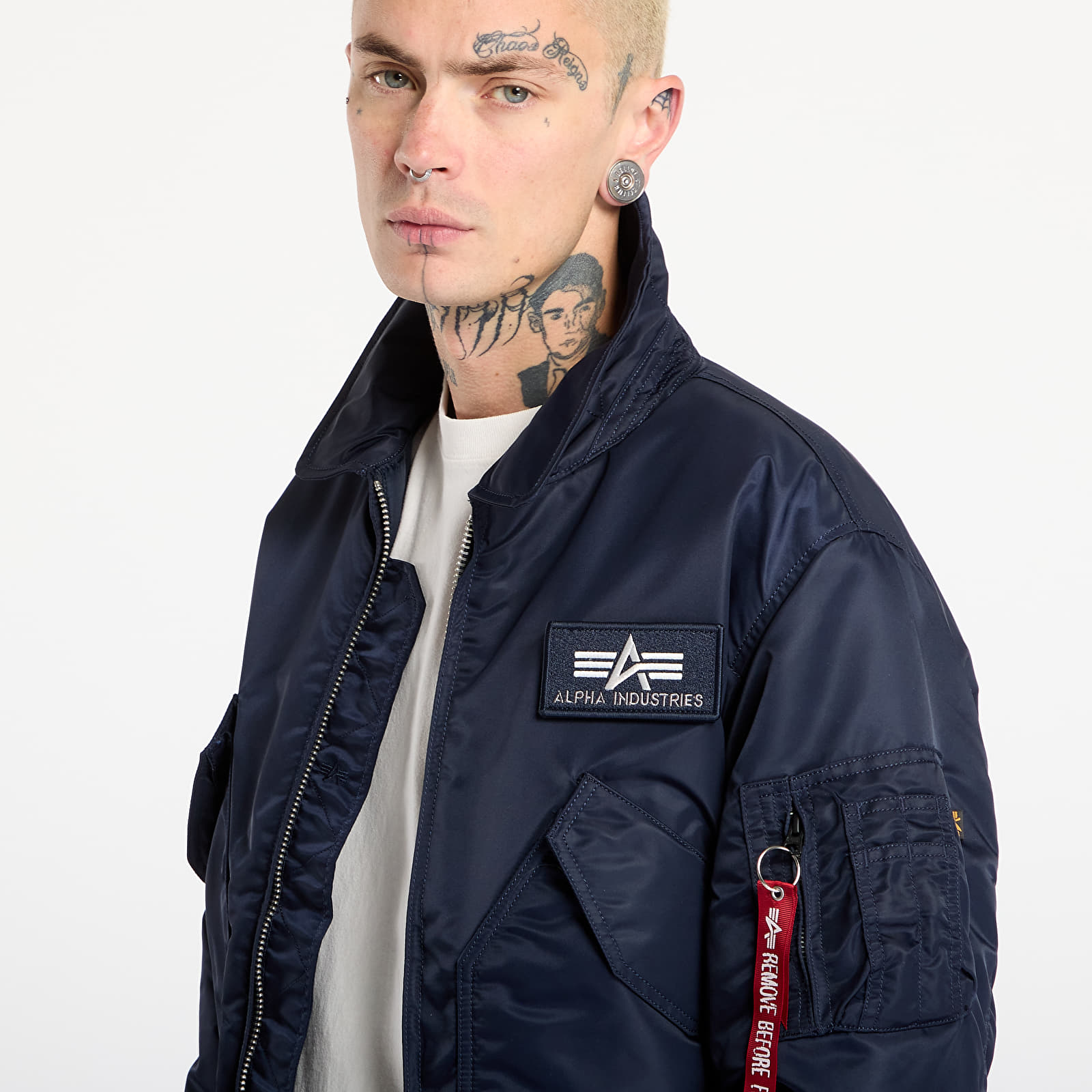 Jackets Alpha Industries CWU-45 Heritage Rep.Blue