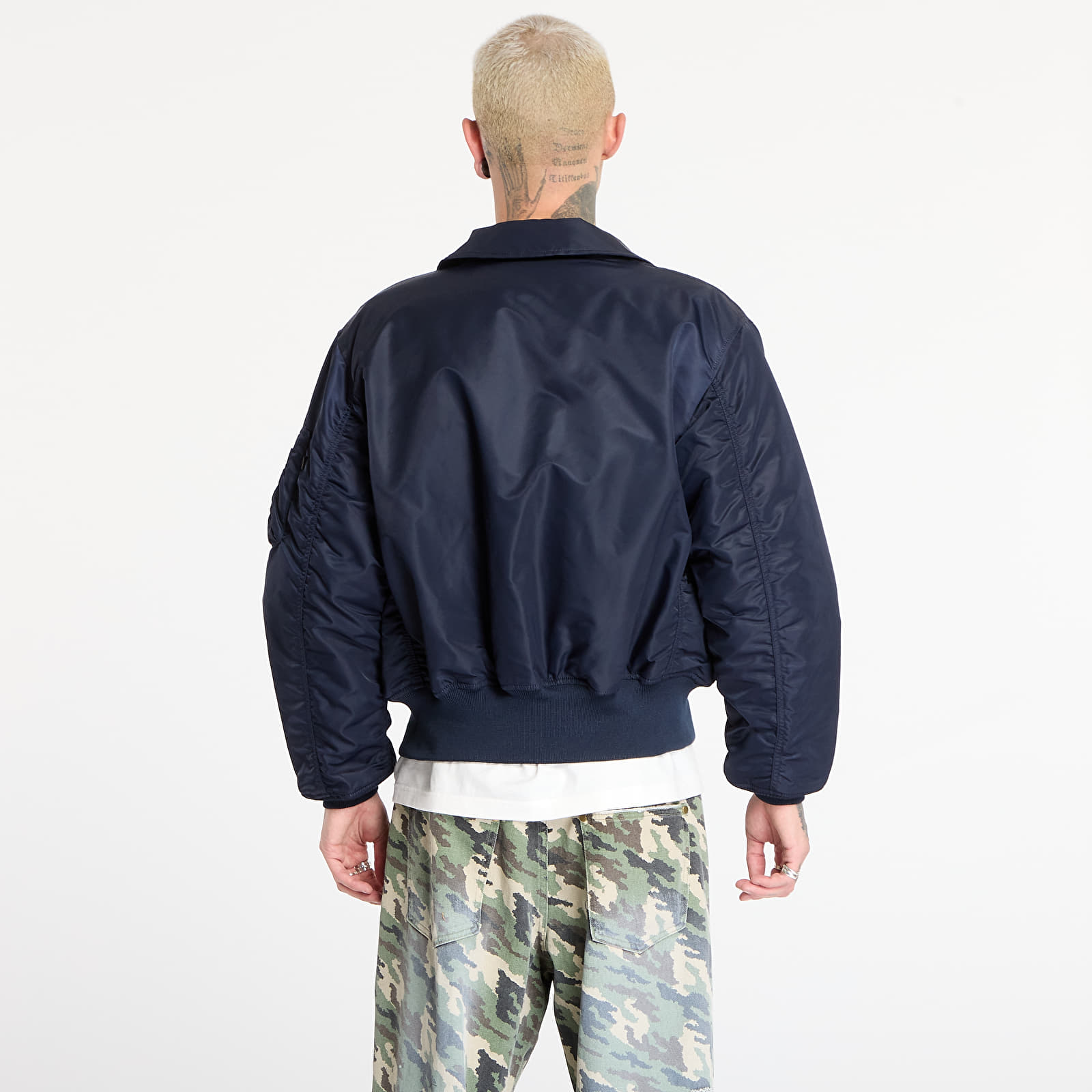 Jackets Alpha Industries CWU-45 Heritage Rep.Blue