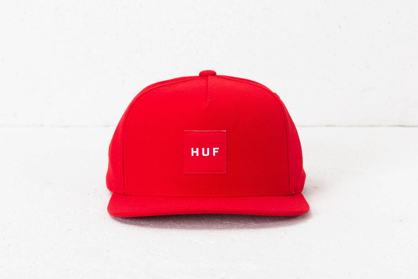 Gorras HUF Box Logo Snapback Red