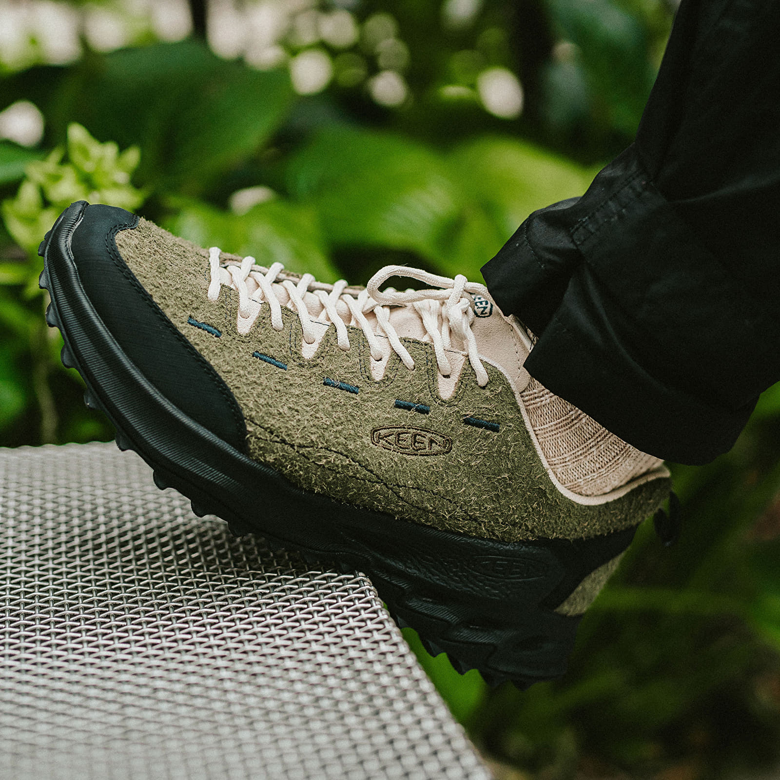 Sko til mænd KEEN Jasper Zionic Men Dark Olive/ Brown