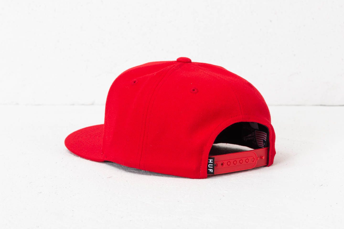 Gorras HUF Box Logo Snapback Red