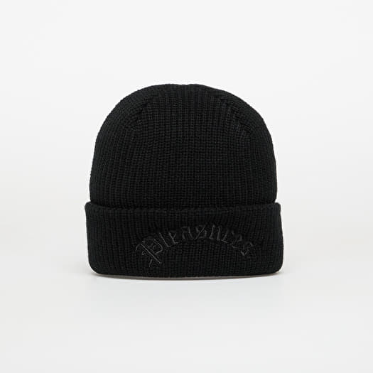 PLEASURES Arch Beanie Black