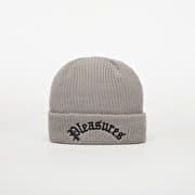 PLEASURES Arch Beanie Grey