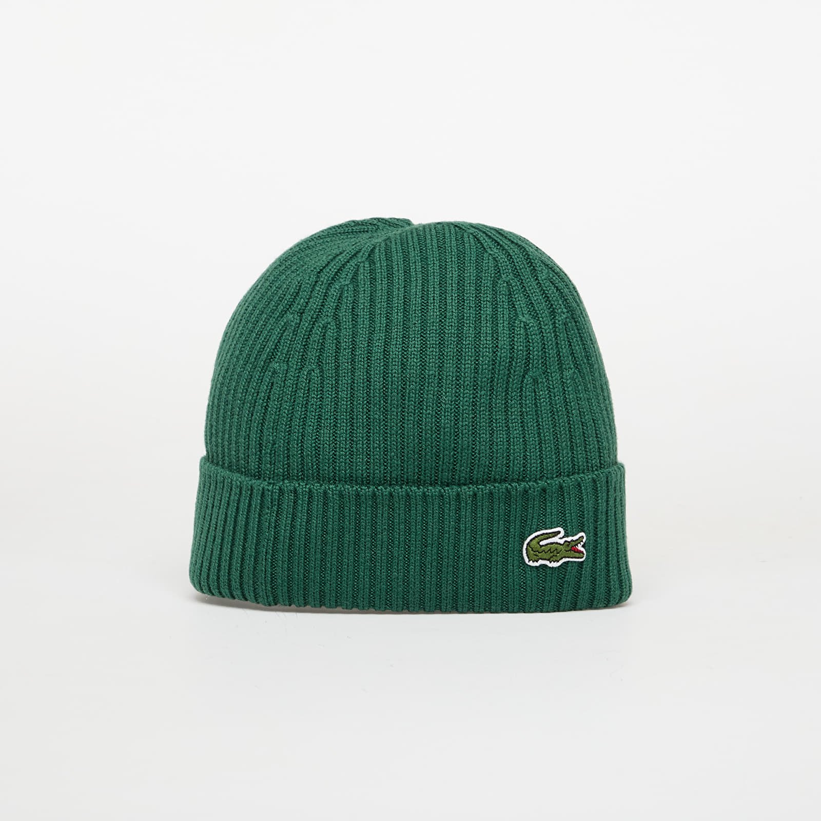 Șapcă LACOSTE Knitted Cap Green Universal