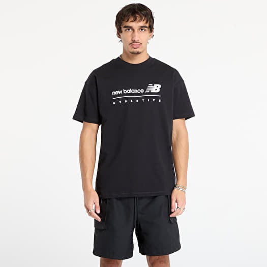New Balance Linear Graphic T-Shirt Black