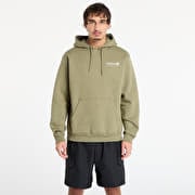 New Balance Linear Graphic Fleece Hoodie Dark Olive