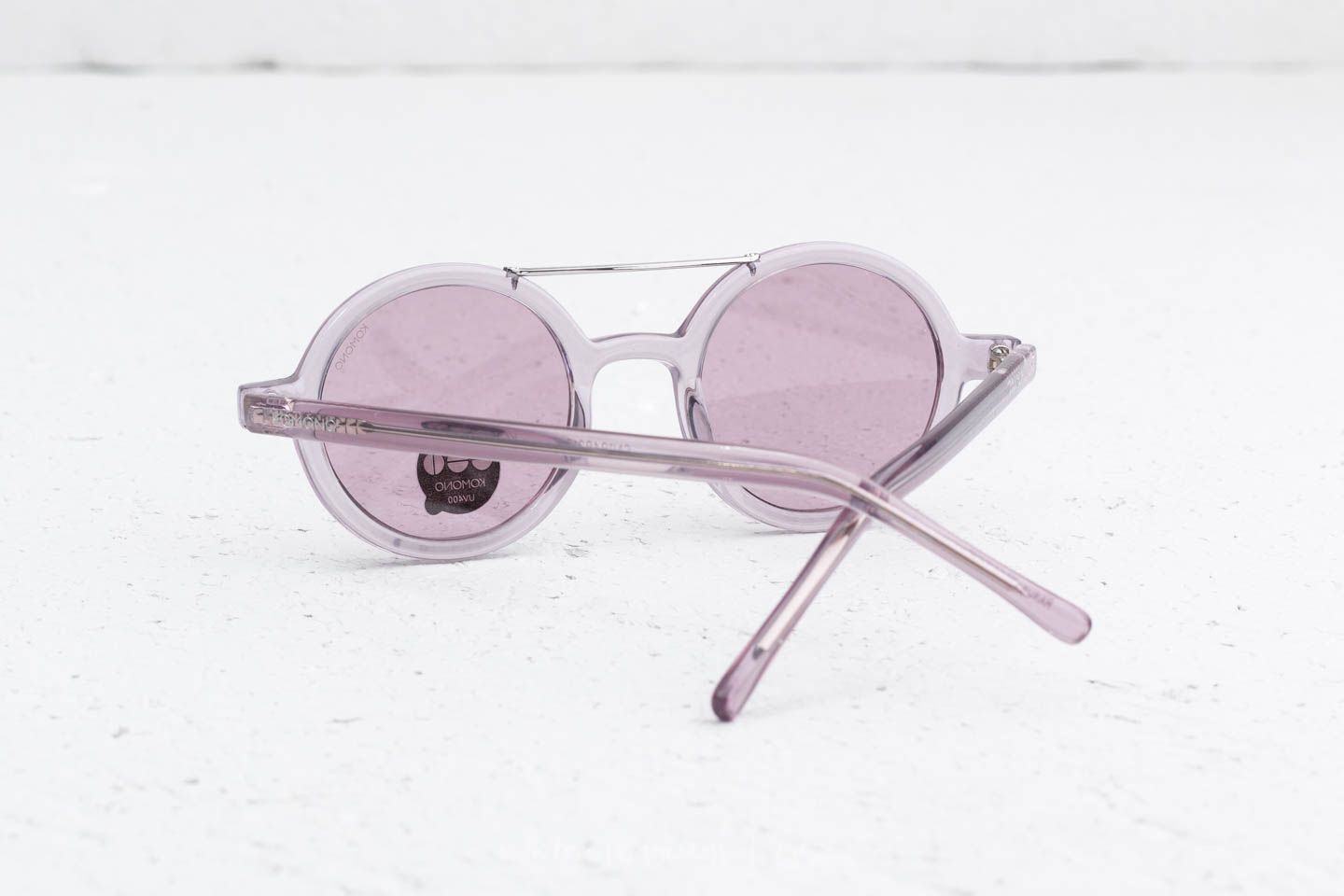 KOMONO sunglasses NEW Violet Purple Round Vivien silver black Komono Vivien Sunglasses Komono Vivien Black Forest (KOM  main image 2