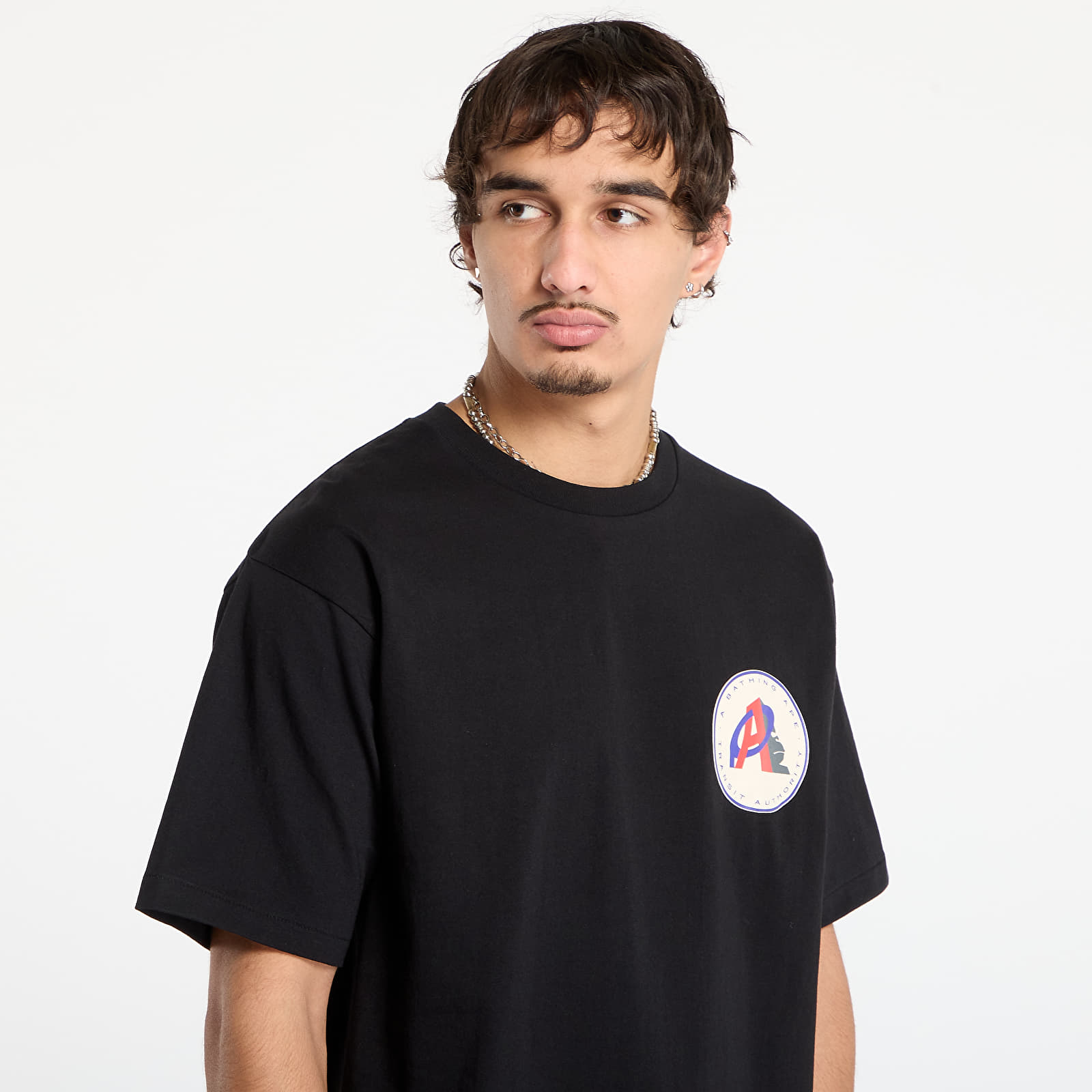 T-Shirts A BATHING APE Ape Transit Authority Tee Black