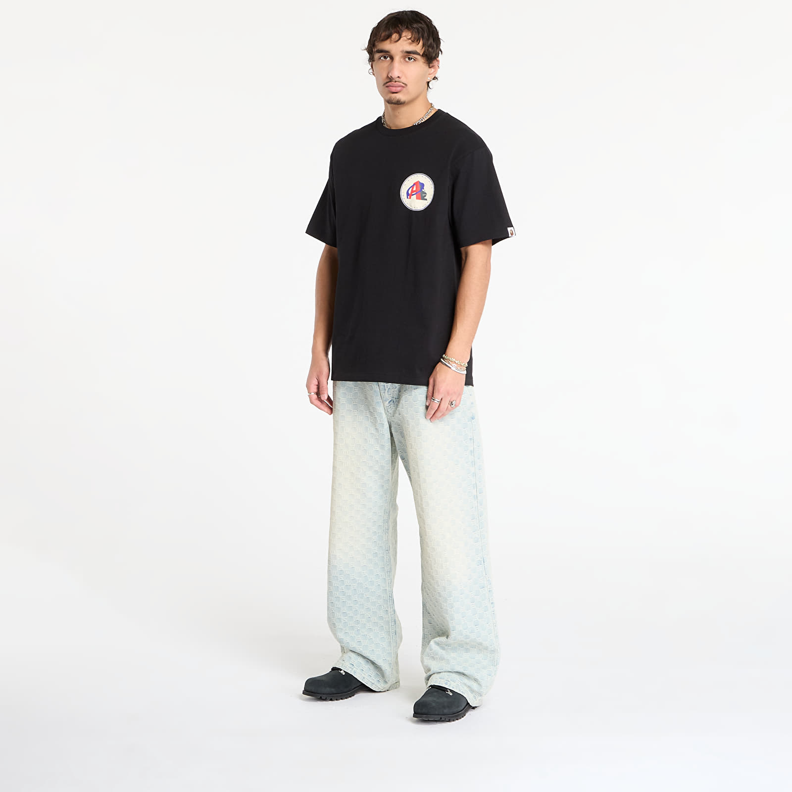 T-Shirts A BATHING APE Ape Transit Authority Tee Black