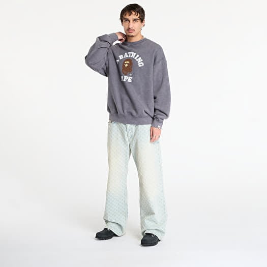 Hoodies and sweatshirts A BATHING APE Garment Dye College Relaxed