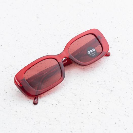 Komono Marco red sunglasses Komono Marco Sunglasses - Ruby Red | Garmentory main image 3