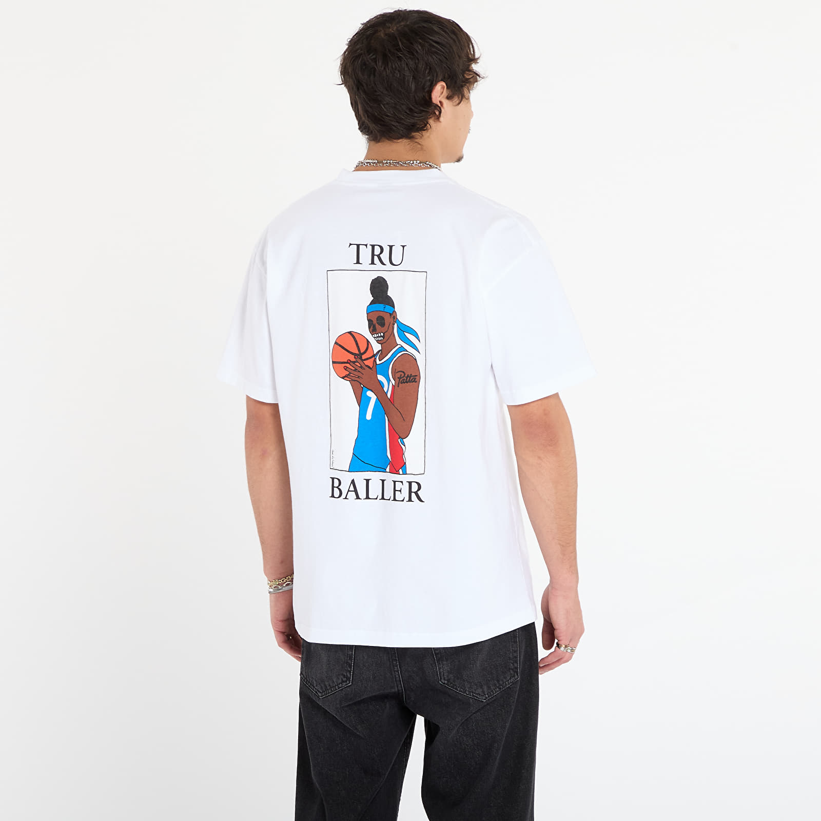 T-shirts Patta Tru Baller T-Shirt UNISEX White