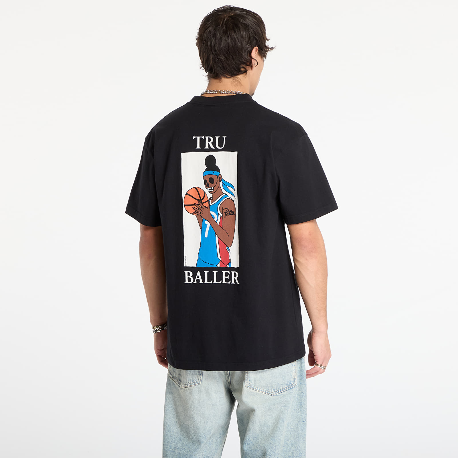 T-shirts Patta Tru Baller T-Shirt UNISEX Black