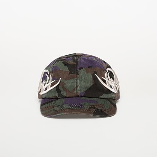 Cap PLEASURES Lean Camo Hat Woodland