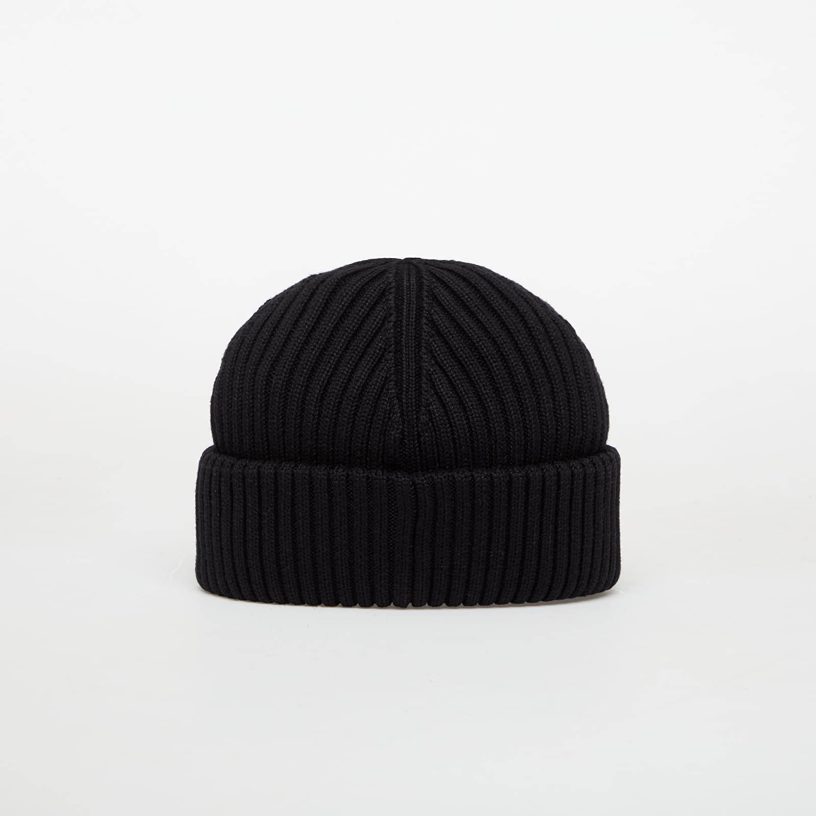 Vīriešu cepures FRED PERRY Cotton Ribbed Beanie Black