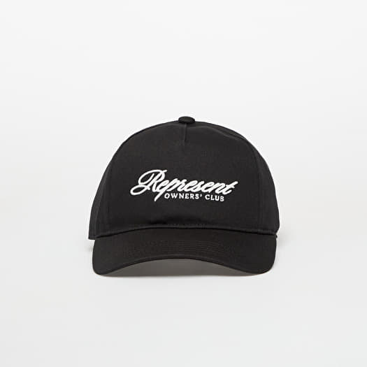 Kšiltovka REPRESENT Owners Club Script Cap Black