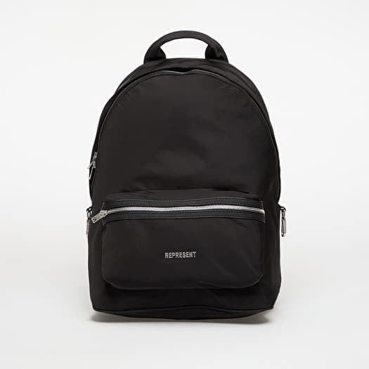REPRESENT Nylon Backpack Black