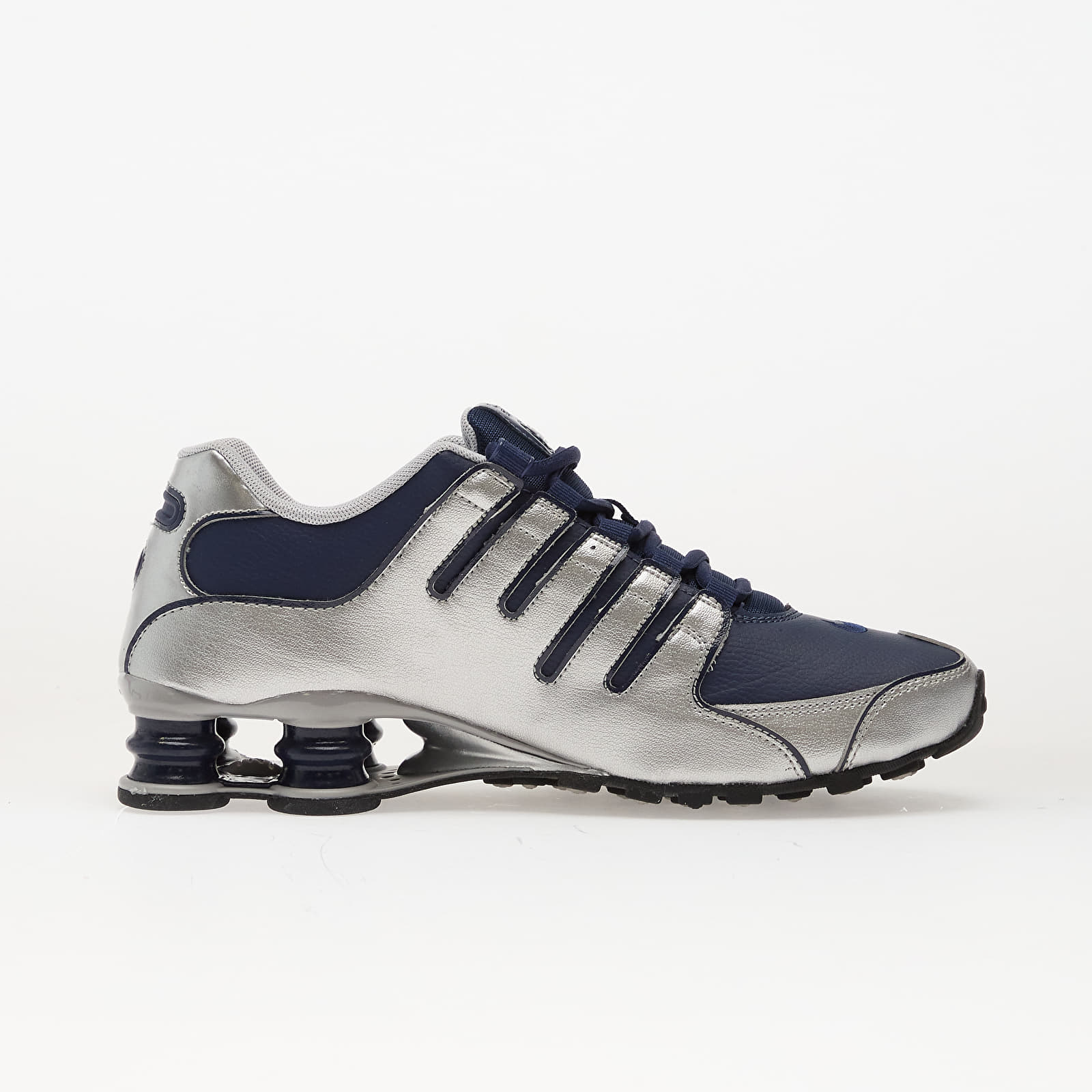 Sko til mænd Nike Shox NZ Midnight Navy/ Black-Metallic Silver