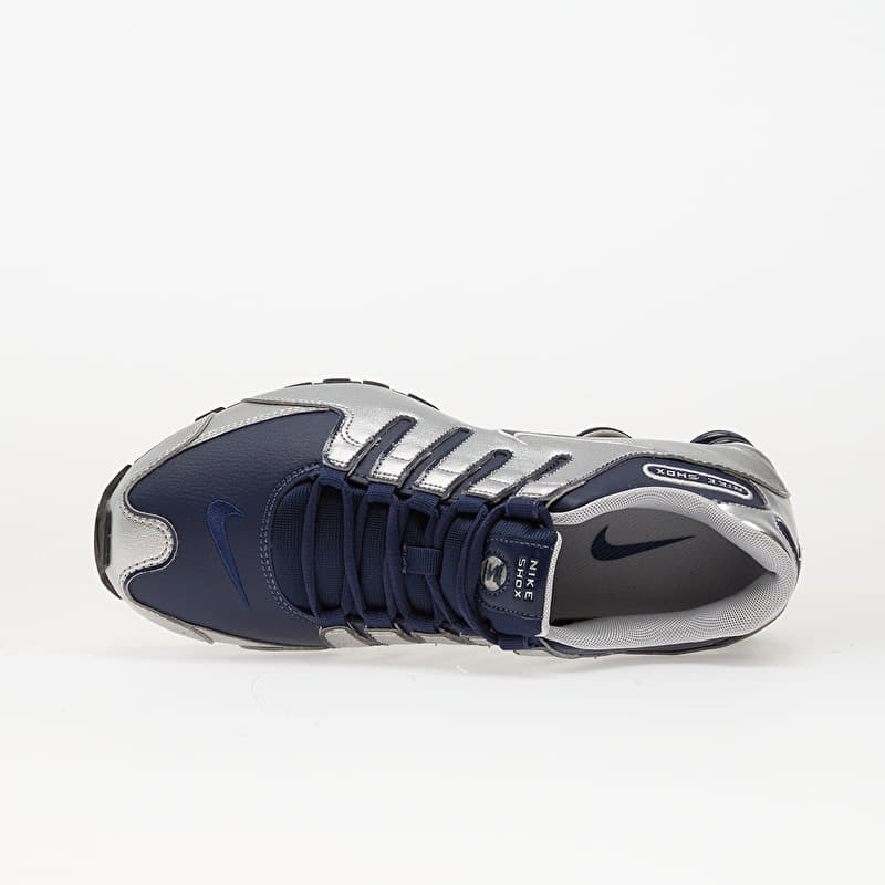 Nike Shox NZ Midnight Navy/ Black-Metallic Silver | Footshop