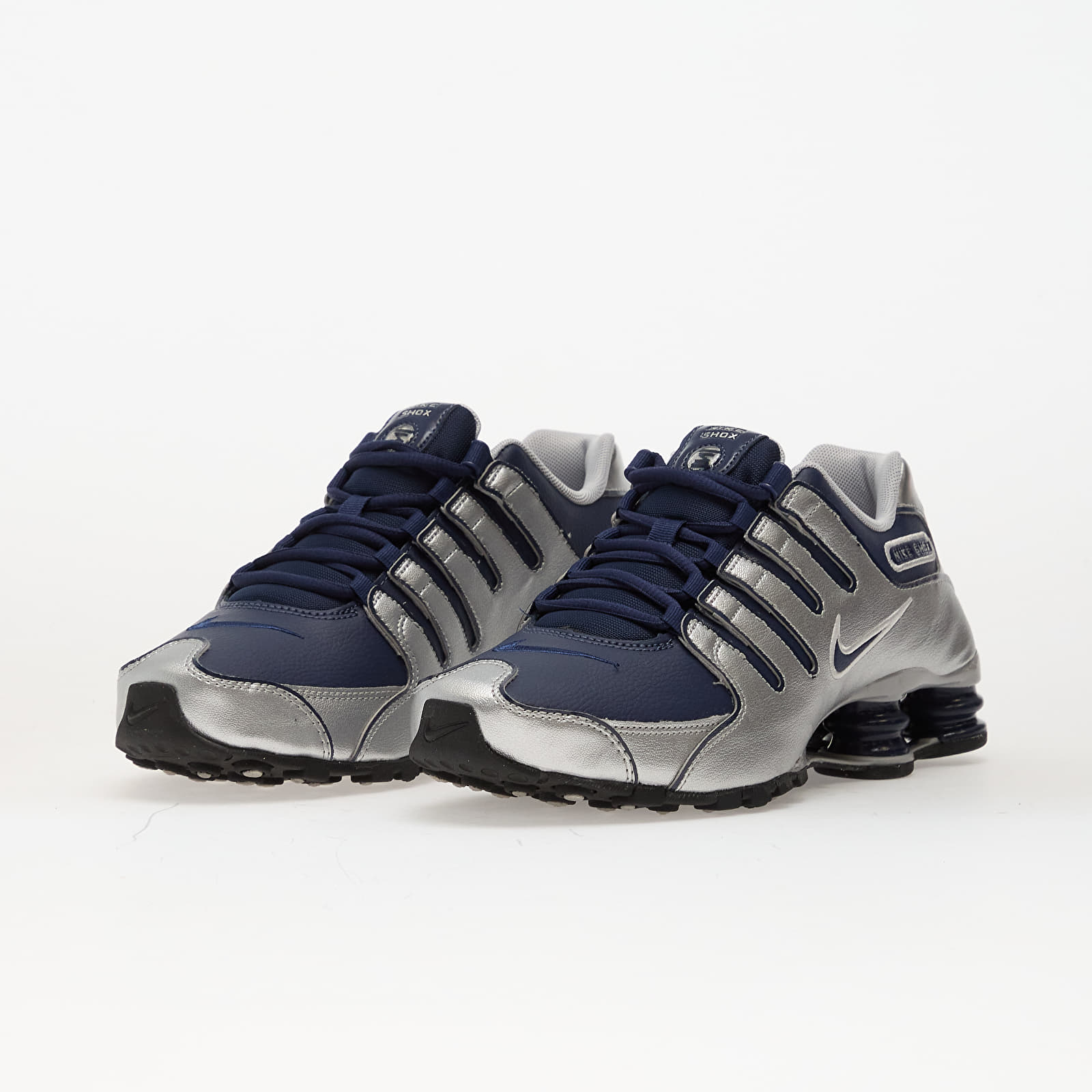 Sko til mænd Nike Shox NZ Midnight Navy/ Black-Metallic Silver