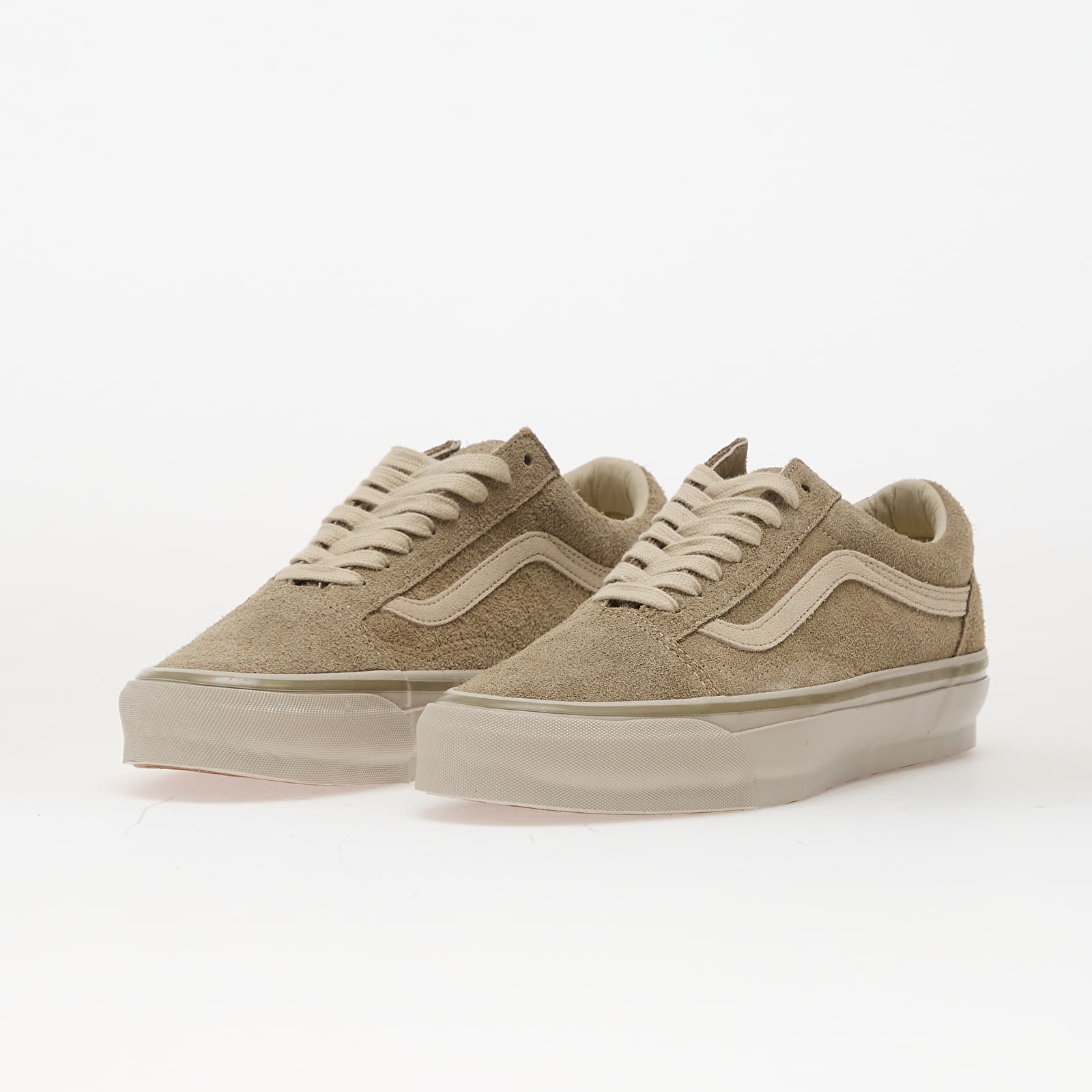 Herenschoenen Vans LX Old Skool Shag Suede Bay Leaf