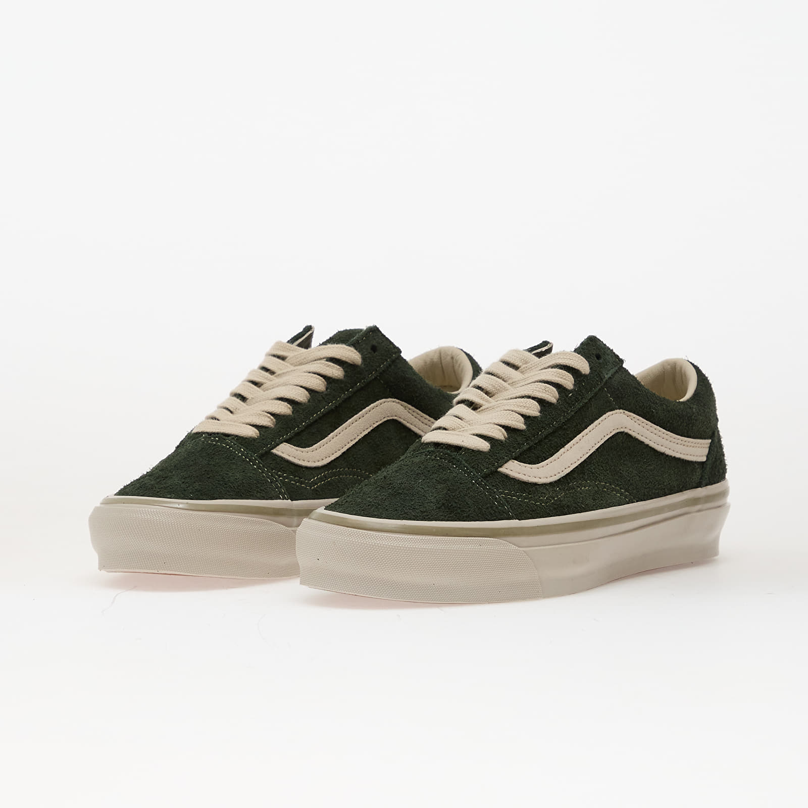 Herenschoenen Vans LX Old Skool Shag Suede Kelp
