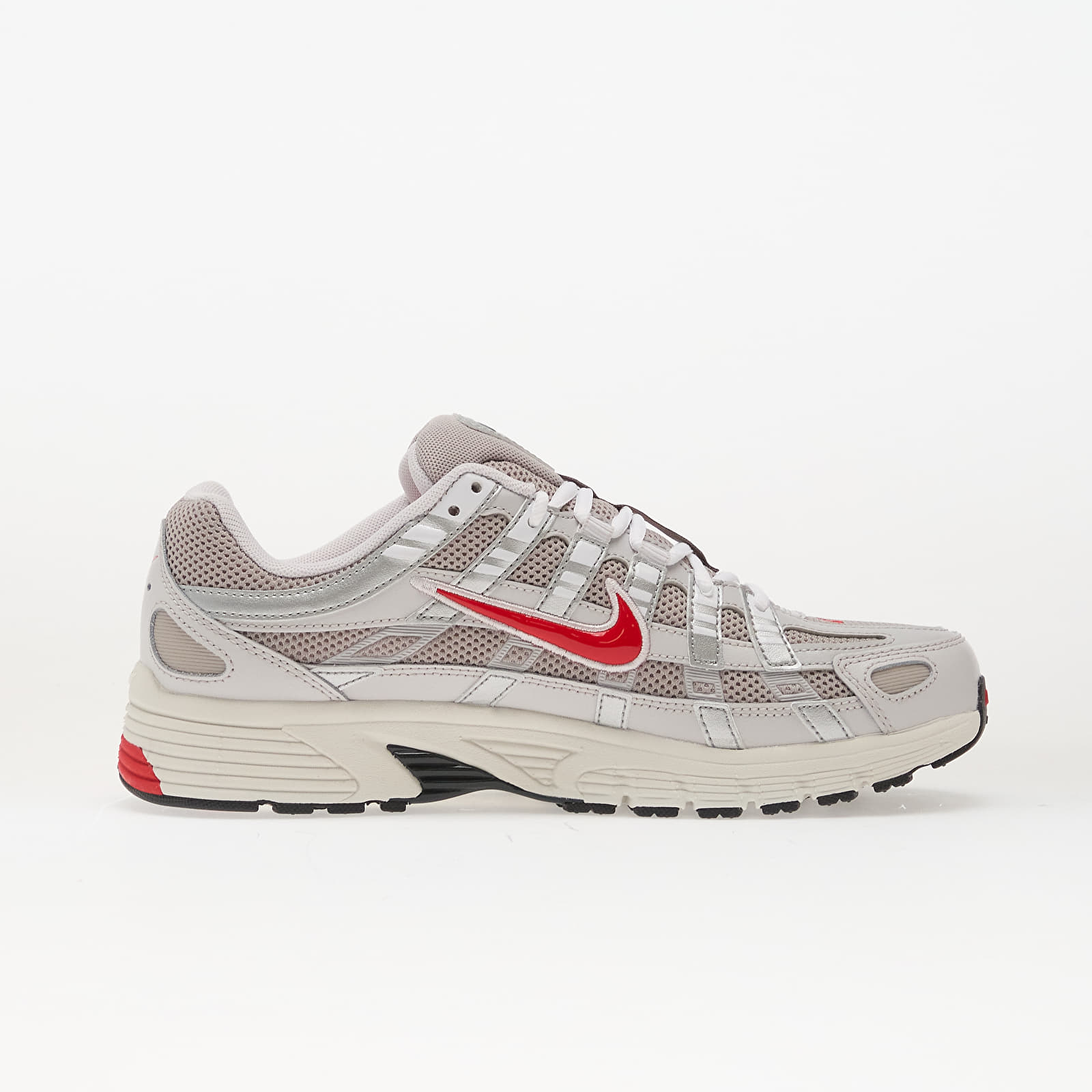Herenschoenen Nike P-6000 College Grey/ Fire Red-Vast Grey-Phantom